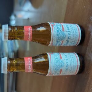 Budweiser Salt And Pepper Bottle Shakers